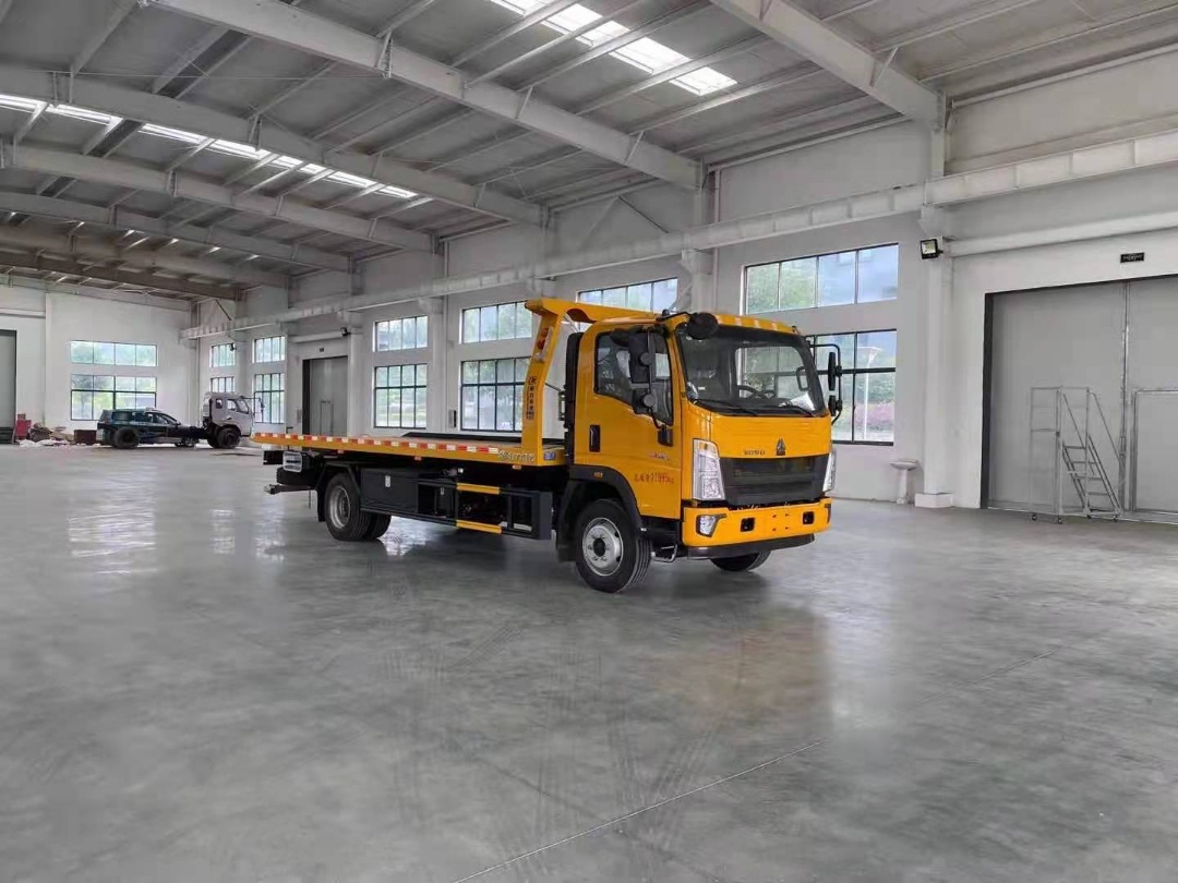 豪沃4500軸距精品清障車(chē)